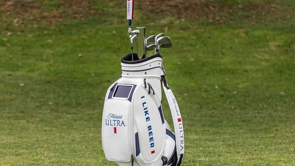Michelob Ultra Tour bag comes with built-in keg